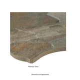 MSI Neptune Gold 17 in. x 26 in. Matte Porcelain Floor and Wall Tile (12.27 sq. ft./Case)