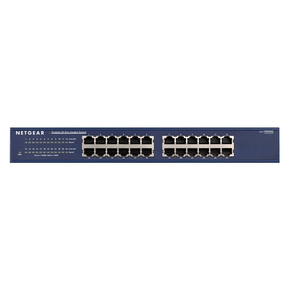 Netgear 24-Port Gigabit Ethernet Unmanaged Switch