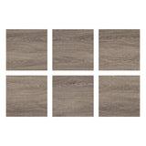 FloorPops Bungalow 12 in. W x 12 in. L Peel and Stick Floor Vinyl Tiles, Grey Wood Look (20 Tiles, 20 sq. ft. Case)
