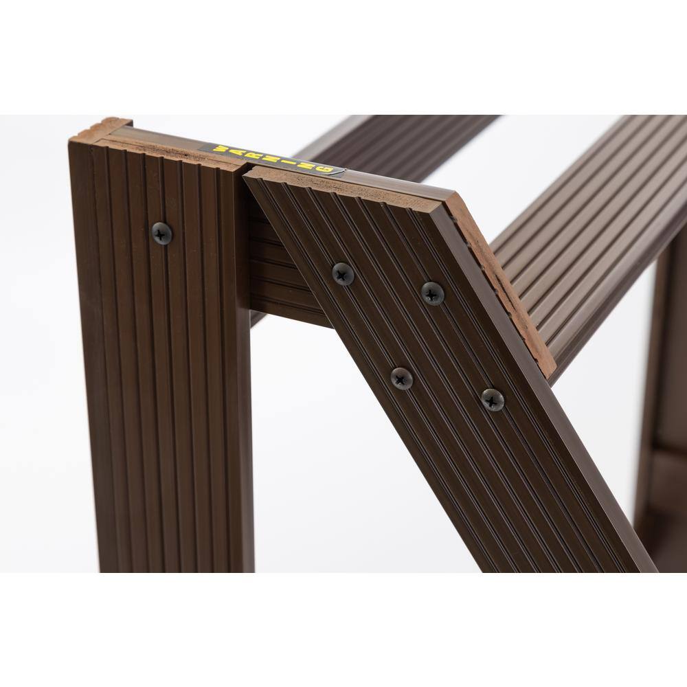 New Age Pet ECOFLEX Restful Roost, L Shape Roosting Bar, Large- Walnut