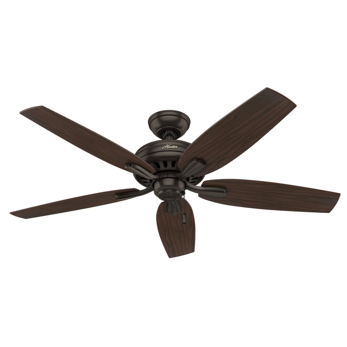 Hunter Newsome 52-in Fresh White Indoor/Outdoor Ceiling Fan (5-Blade)