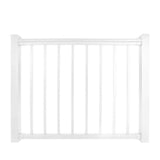 NewTechWood Allure Preassembled Aluminum 42 in. Gate in White