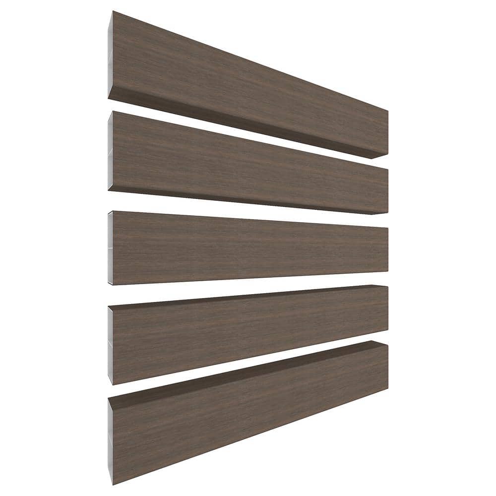 NewTechWood Alusions 2 in. x 4 in. x 144 in. Coextruded Brazilian Ipe Wood Composite Aluminum Beams