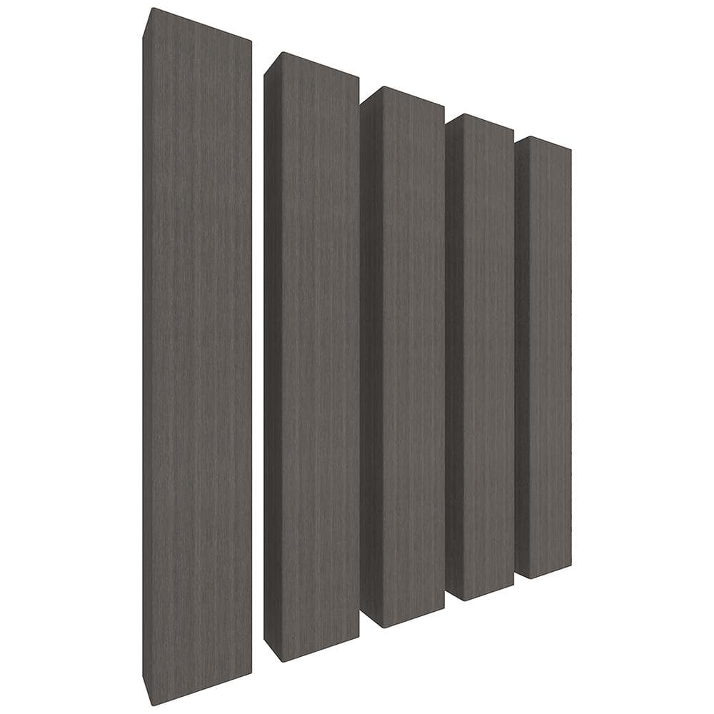 NewTechWood Alusions 2 in. x 4 in. x 144 in. Coextruded Argentinian Silver Gray Wood Composite Aluminum Beams
