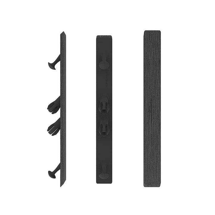 NewTechWood UltraShield 16 ft. Hawaiian Charcoal Angle End Cap for Composite Decking Boards (10 Per Bag)
