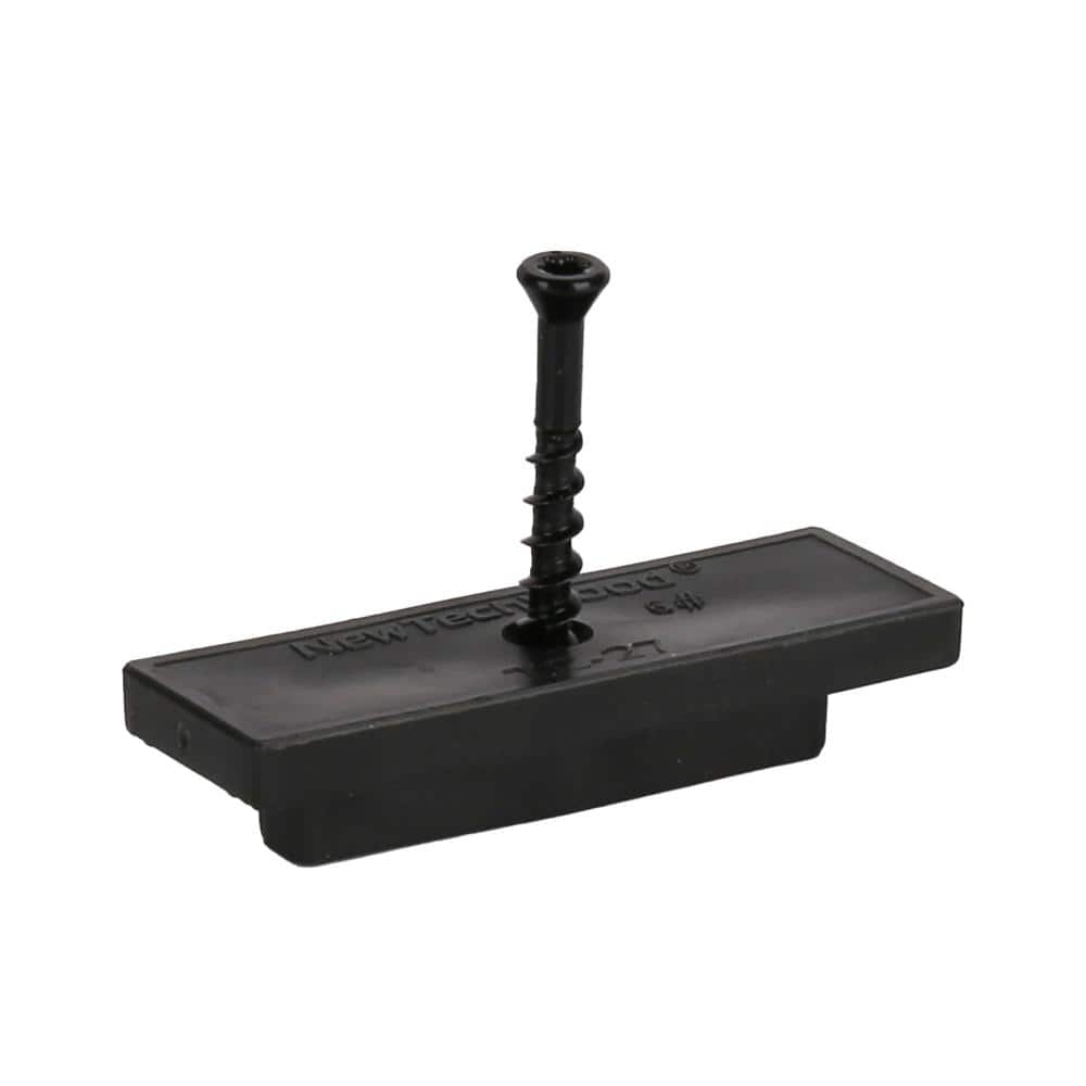 NewTechWood UltraShield Plastic T Clip Hidden Fastener (90-Pieces/Covers 50 sq. ft.)