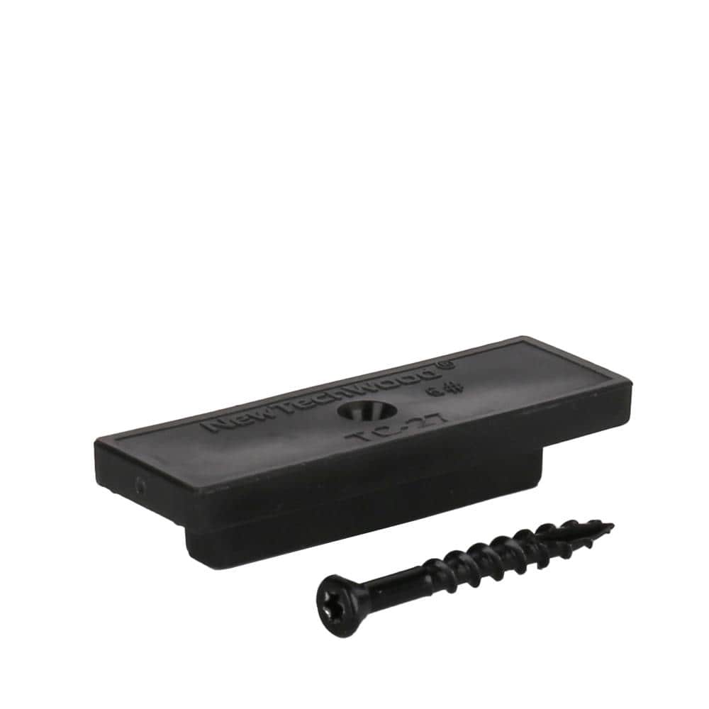 NewTechWood UltraShield Plastic T Clip Hidden Fastener (90-Pieces/Covers 50 sq. ft.)