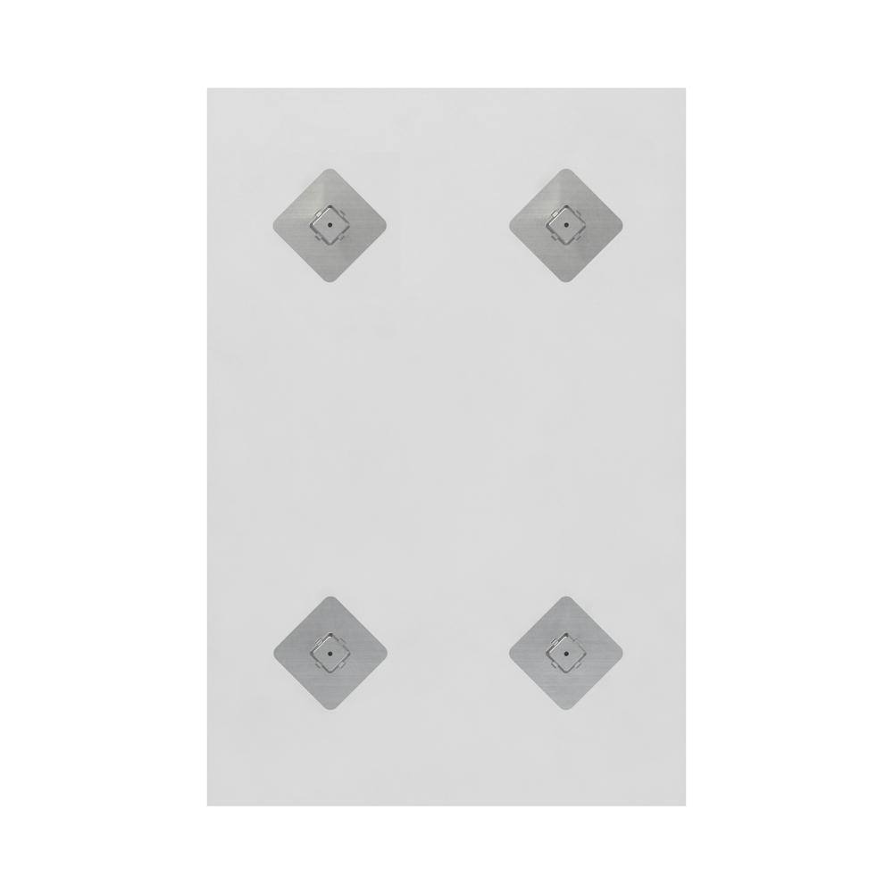 Delta 24 in. W x 36 in. H (M3) Frameless Rectangular Deluxe Glass Bathroom Vanity Mirror