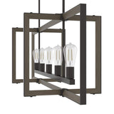 Hunter Woodburn 5-Light Noble Bronze Candlestick Chandelier
