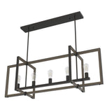 Hunter Woodburn 5-Light Noble Bronze Candlestick Chandelier