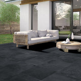 MSI Nolitan Carbon 3 cm x 24 in. x 24 in. Porcelain Paver Floor Tile (8 sq. ft./Case)
