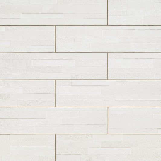 MSI Nora Ice Ledger Panel 6 in. x 24 in. Textured Matte Porcelain Wall Tile (528 sq. ft./Pallet)