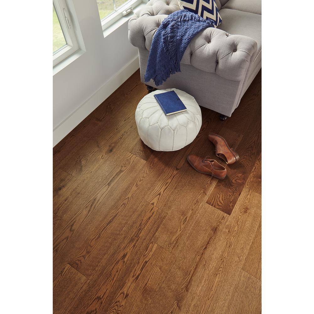 Pergo Defense+ Norwood Oak 3/8 in. T x 7.5 in. W Click Lock Distressed Engineered Hardwood Flooring (24.5 sq.ft./case)