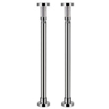 Numhew Adjustable Stainless Steel Undermount Sink Bracket - 2-Pack