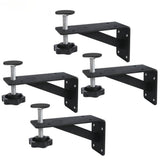 Numhew Undermount Sink Brackets 4-Pack - Adjustable Rust-Resistant Support Kit