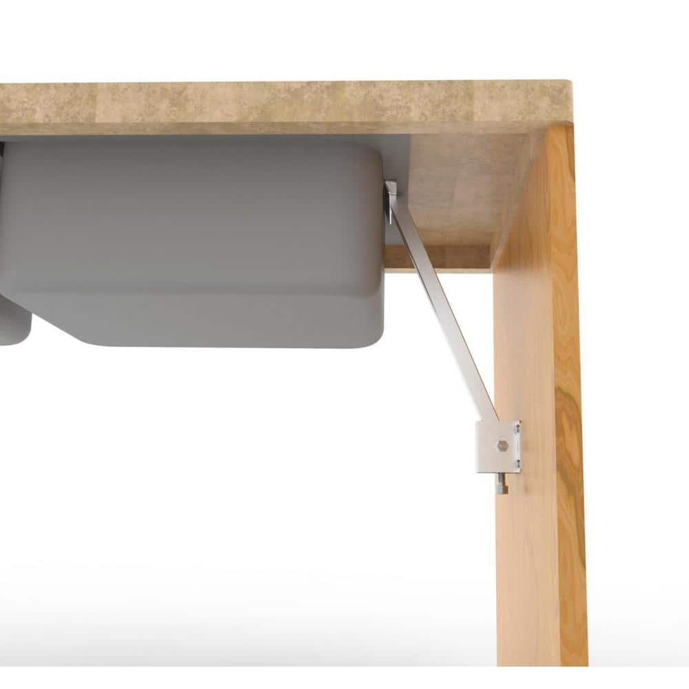 Numhew Undermount Sink Repair Kit with Adjustable Steel Brackets