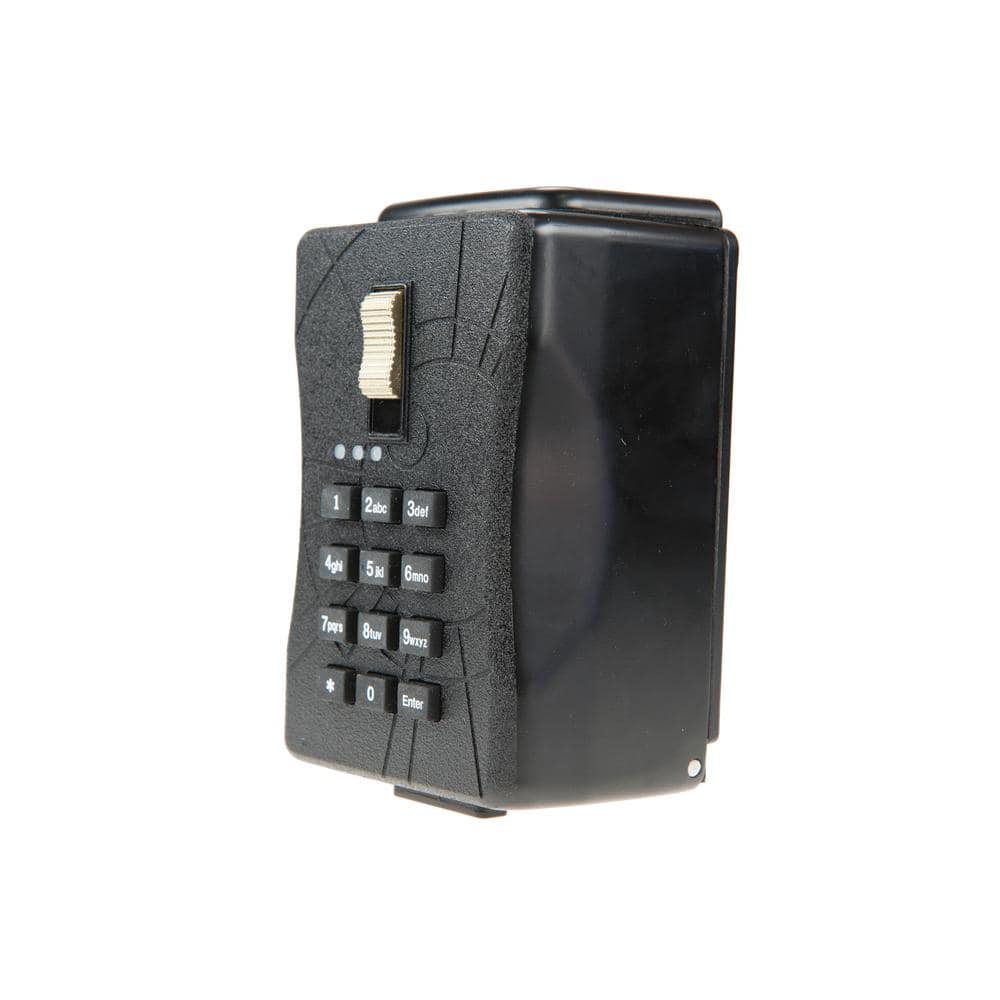 NUSET Eyecon WiFi Enabled Smart Lock Box for Key Storage Wall Mount Lock-Box