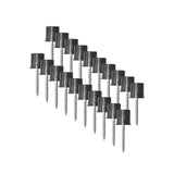 NUVO IRON Surface Mount Deck Rail Connectors for 3/4 in. Round Balusters (20-Pack)