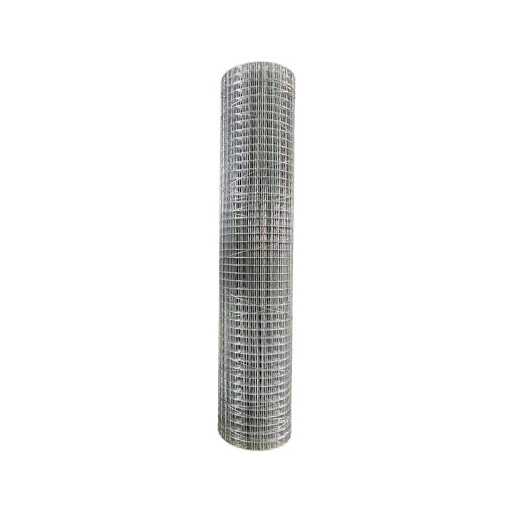 NUVO IRON Welded Wire Fence Mesh 2 ft. x 25 ft., Square Mesh, Hot Dipped Galvanized