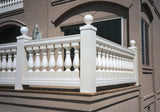 Fypon Beaumont Baluster — 21-7/8 in. H x 6-3/16 in. W Polyurethane for 12 in. Balustrade System