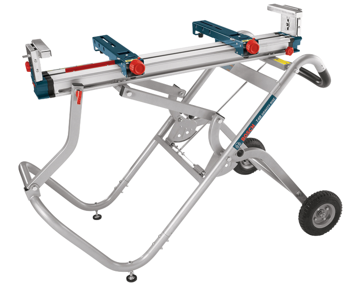 Bosch T4B Gravity-Rise Portable Folding Miter Saw Stand with Wheels