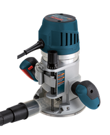 Bosch 15 Amp 3-1/2 in. 2.3 HP Corded Variable-Speed Fixed-Base Router Kit with Trigger Control (MRF23EVS)