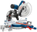 Bosch 15 Amp 12 in. Corded Dual-Bevel Sliding Glide Miter Saw with 60-Tooth Blade, GCM12SD