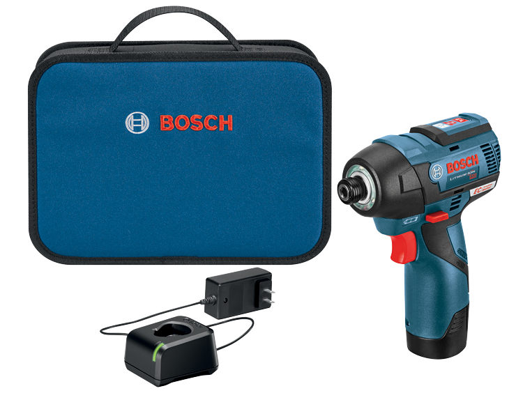 Bosch 12V Max 1/4-in Variable Speed Brushless Cordless Impact Driver Kit (PS42-02)