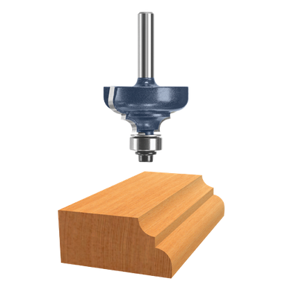 Bosch Carbide-Tipped Cove and Bead Router Bit