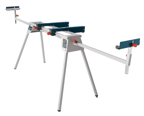 Bosch T1B Folding-Leg Miter Saw Stand, Steel, 102 in Length, 43.1 lb