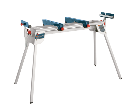 Bosch T1B Folding-Leg Miter Saw Stand, Steel, 102 in Length, 43.1 lb