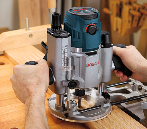 Bosch 7/16-in Carbide-Tipped Double-Flute Straight Router Bit