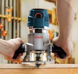 Bosch 7/16-in Carbide-Tipped Double-Flute Straight Router Bit