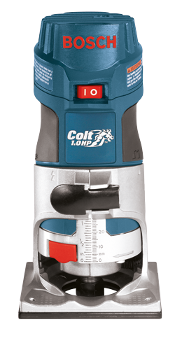 Bosch Colt 1/4-in 1-HP Variable Speed Fixed Corded Router with Case