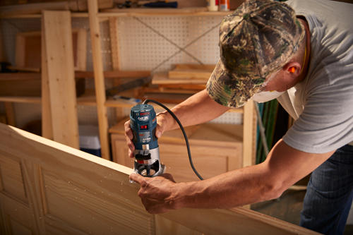 Bosch Colt 1/4-in 1-HP Variable Speed Fixed Corded Router with Case