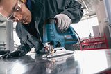 Bosch JS572EK 7.2-Amp Variable Speed Top-Handle Keyless Jigsaw Kit