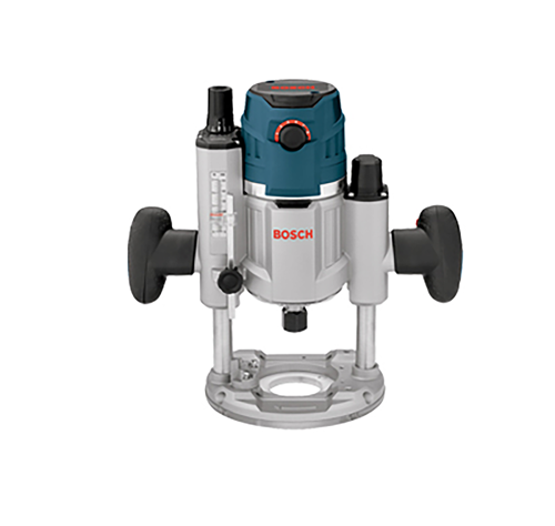 Bosch 15 Amp Corded Variable Speed Combination Plunge & Fixed-Base Router Kit with Hard Case (MRC23EVSK)