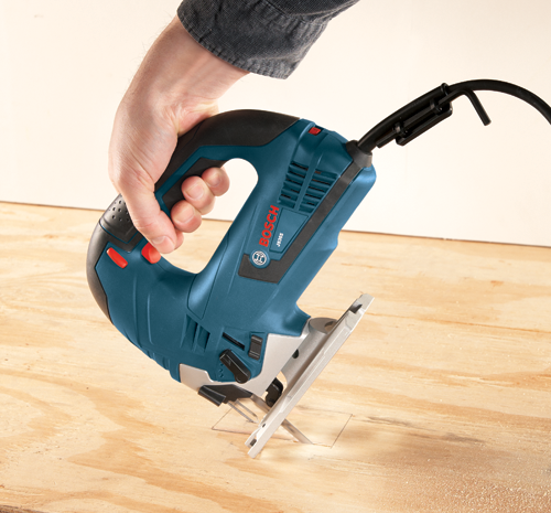 Bosch 6.5 Amp Corded Variable Speed Top-Handle Jig Saw Kit with Case + Bonus T-Shank Blade Set (15-Pack)