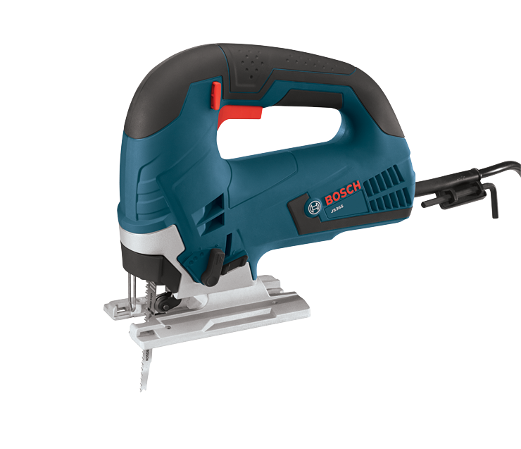 Bosch 6.5 Amp Corded Variable Speed Top-Handle Jig Saw Kit with Case + Bonus T-Shank Blade Set (15-Pack)