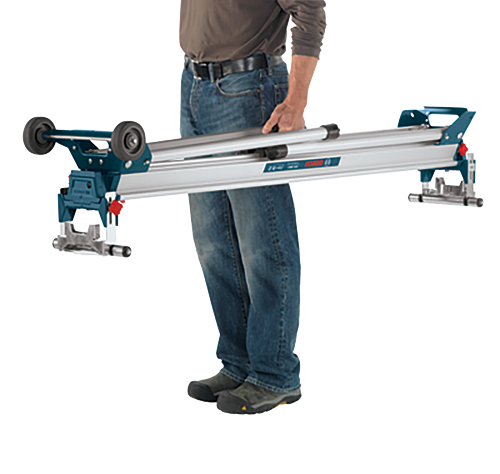 Bosch GTA3800 32-1/2 in. Portable Folding-Leg Miter Saw Stand with Wheels