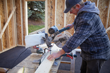 Bosch 15 Amp Corded 10 in. Dual-Bevel Sliding Glide Miter Saw with 60-Tooth Blade + 32-1/2 in. Folding Leg Stand