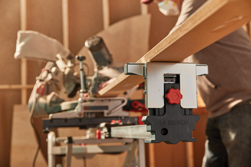 Bosch T4B Gravity-Rise Portable Folding Miter Saw Stand with Wheels