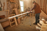 Bosch GTA3800 32-1/2 in. Portable Folding-Leg Miter Saw Stand with Wheels