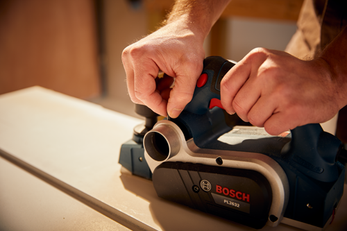 Bosch PL2632K 3-1/4 In. Corded Planer Kit, 6.5 Amp, 16,500 RPM