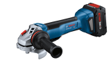 Bosch 4.5–5 in. CORE18V Paddle Switch Brushless Cordless Angle Grinder Kit (Charger Included, 1x 8Ah Battery)