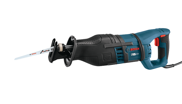 Bosch RS428 1-1/8 in. Variable Speed Corded Reciprocating Saw with Vibration Control, 14 Amp