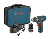 Bosch 12V Max 3/8-in Variable Speed Cordless Drill/Driver Kit, PS31-2A (2 Batteries + Charger)