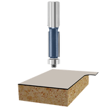 Bosch 1/2-in Carbide-Tipped Flush and Bevel Laminate Trimmer Assembly Router Bit