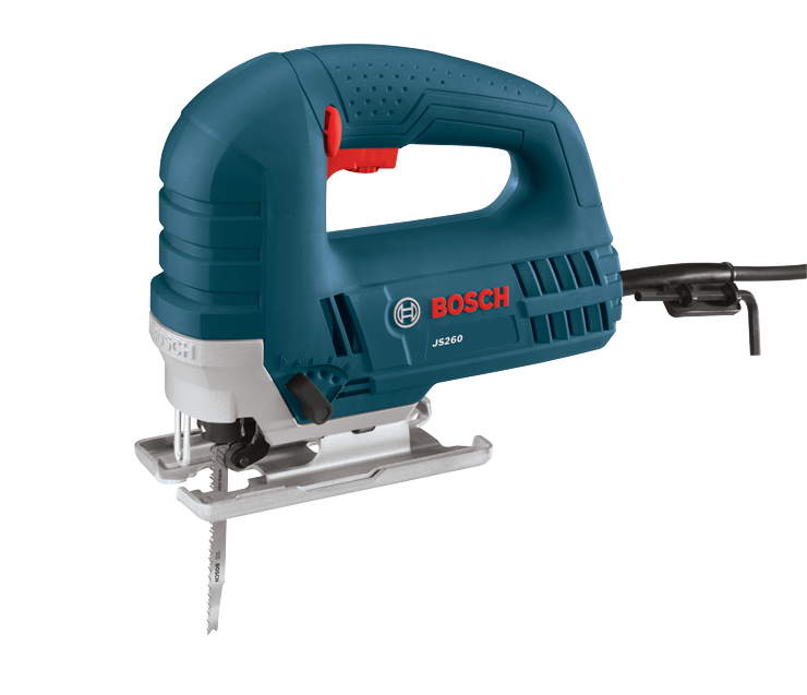 Bosch JS260 6-Amp Corded Variable Speed Top-Handle Jig Saw Kit with Assorted Blades and Carrying Case