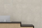 Emser Cosmopolitan Charcoal Porcelain Tile, 12 in. x 24 in, Glazed Stone-Look, 6-Pack